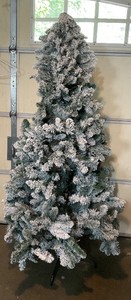 Frosted Christmas Tree