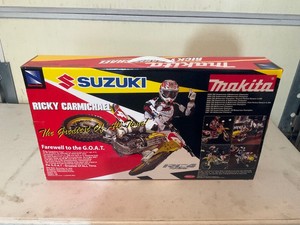 Ricky Carmichael Die Cast Collector Makita Suzuki Racing Set Brand New in Box