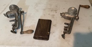 Vintage GrinderChoppers and Vintage Rolodex