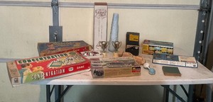 Vintage Model & Game Lot