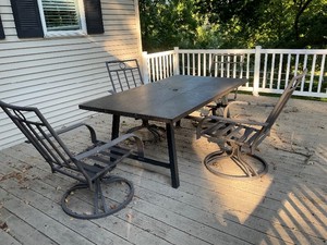Metal Patio Set