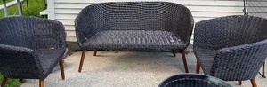Patio Loveseat and 2 Chairs