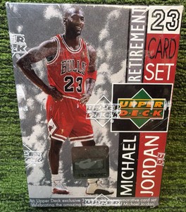 1999 Upper Deck Michael Jordan Basketball NBA Sealed Retirement Card Set