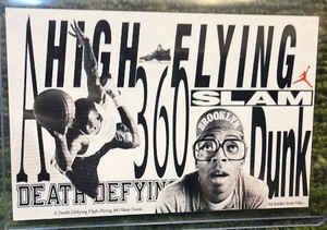 1991 Nike  Mars Blackmon Michael Jordan Spike Lee High Flying