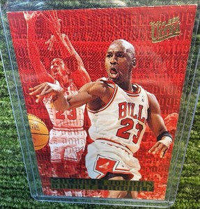 1995-96 Fleer Ultra - Double Trouble Michael Jordan #3