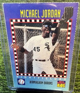 1994 Michael Jordan Sports Illustrated Kids Series 2 Birmingham Barons Card #270