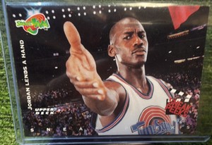 1996 Upper Deck Space Jam - Sneak Peeks Michael Jordan #60