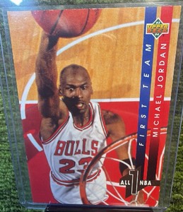 1993-94 Upper Deck 1st Team All-NBA #AN4 Michael Jordan HOF
