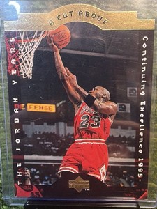 1996-97 Upper Deck Collectors Choice - A Cut Above the Jordan Years Michael...