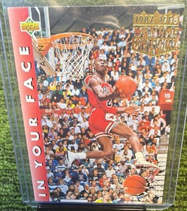 1992-93 Upper Deck In Your Face Insert Michael Jordan #453
