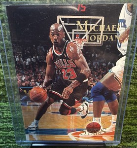 1996 Topps MICHAEL JORDAN Topps NBA Stars #124 Basketball Bulls