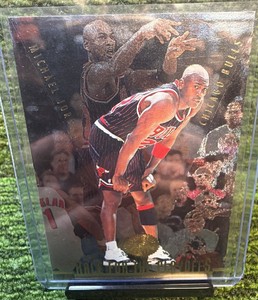 Upper Deck 1998 Michael Jordan Race For The Playoffs #121 Bulls Insert Card