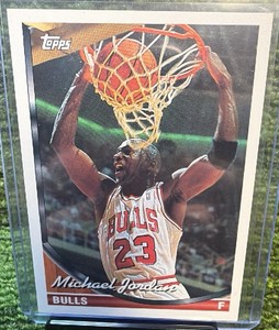 199394 Topps Michael Jordan #23  Chicago Bulls HOF