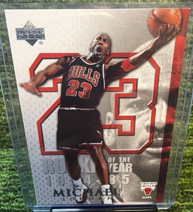 2005 Upper Deck-Michael Jordan Rookie of The Year 1984-85 #MJ38