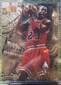 1995-96 Fleer Metal Nuts & Bolts Michael Jordan Bulls #212