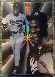 Michael Jordan Barons Baseball #153 9495 Sports Stars One Of 10,000
