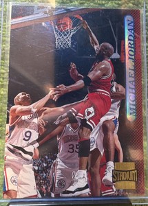 1996-97 Stadium Club #101 Michael Jordan HOF Chicago Bulls Basketball NBA Card