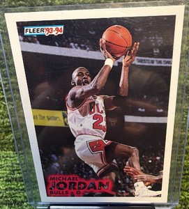 1993-94 Fleer - Michael Jordan #28 Chicago Bulls HOF