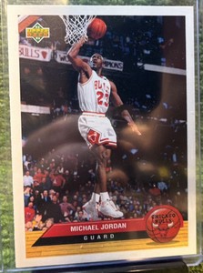Upper Deck 1992-93 McDonalds Michael Jordan #P5 Chicago Bulls Promo NBA Card
