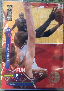 Upper Deck 1992-93 McDonalds Michael Jordan #P5 Chicago Bulls Promo NBA Card