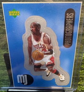 1998-99 Upper Deck Michael Jordan - MJ Sticker Collection #SU34 Chicago Bulls