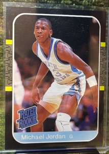 Micheal Jordan North Carolina Rated Rookie  Basketball Card