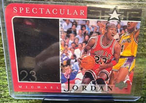 Upper Deck Spectacular Stats Insert Michael Jordan Bulls #23 1998 NBA Card