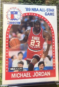 1989-90 NBA Hoops - All-Star Game Michael Jordan #21