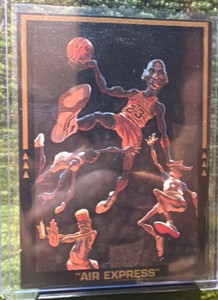 1990 Michael Jordan Air Express Promo Chicago Bulls