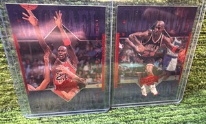 1999 Upper Deck Michael Jordan Athlete of The Century- #24 & 75