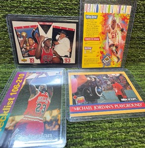 Michael Jordan NBA TCG 4 Piece Set