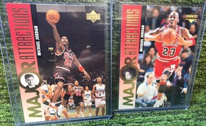 1995-96 Upper Deck Major Attractions Michael Jordan #339 And #341 LOT OF 3