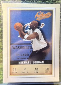 2001 FLEER Michael Jordan GATE 23 ROW 16  WIZARDS