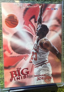 1996 Skybox NBA Hoops Michael Jordan The Big Finish #176 MINT