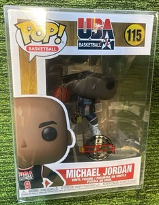 MICHAEL JORDAN Funko Pop Foot Locker Family Exclusive #115 USA Basketball
