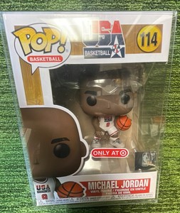 Funko Pop Vinyl Michael Jordan USA Basketball Figure #114 Target Exclusive