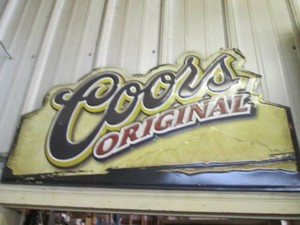 Coors Original Tin sign