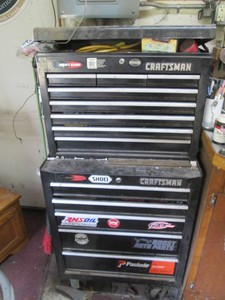 Craftsman 2pc top Toolbox and rolling chest