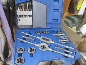 Westward tap and die set plus tap and drill index