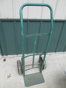 Metal hand truck moving dolly