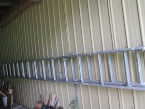 24 foot aluminum extension ladder