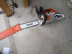 Stihl ms-241c gas powered Chainsaw untested