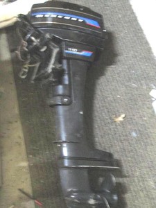 Mercury boat motor untested