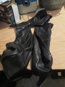 Harley Davidson leather chaps size Large