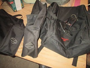 Harley Davidson softside travel saddle bags