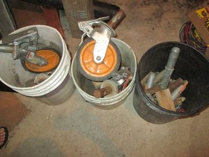 Scaffolding wheel casters and supplies