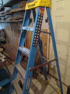 Werner 6ft fiberglass ladder