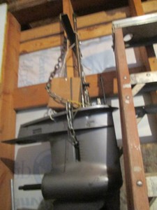 Partial Boat motor propeller as shown in pics