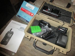 GPS Transceiver in hardside case