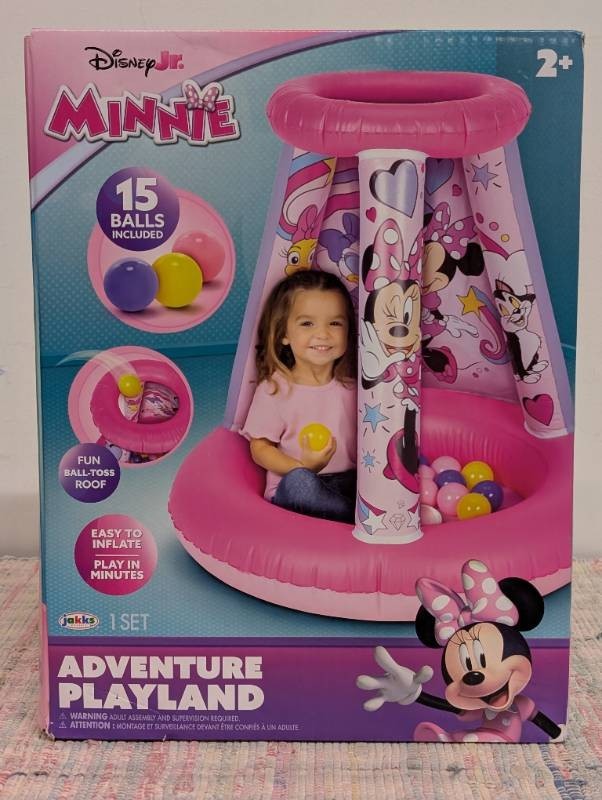 Minnie Mouse 15 Ball Playland - 3 pillar